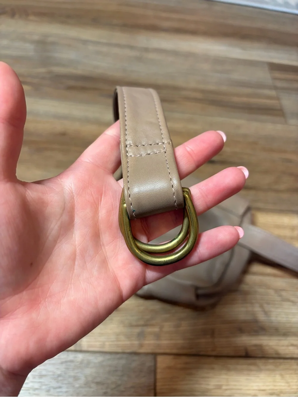 Vintage Libaire California handcrafted Genuine leather quiet-luxury fanny pack